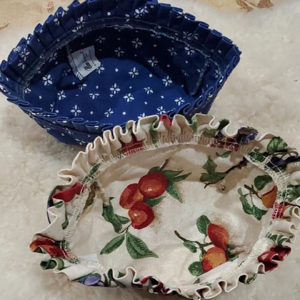 Longaberger Kids Face Masks in Blue and Floral